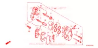 ETRIER DE FREIN AVANT pour Honda NH 100 LEAD WHITE de 1998