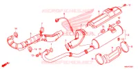 SILENCIEUX D'ECHAPPEMENT pour Honda FOURTRAX 500 FOREMAN RUBICON 4X4 AT DCT CAMO de 2019