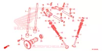 ARBRE A CAMES   SOUPAPE pour Honda FOURTRAX 420 RANCHER 4X4 AT DCT IRS EPS de 2019