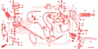LEVIER DE GUIDON   CABLE   COMMODO pour Honda FOURTRAX 420 RANCHER 4X4 AT DCT IRS EPS de 2019