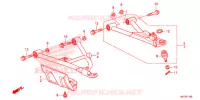 TRIANGLES AVANT pour Honda FOURTRAX 420 RANCHER 4X4 AT DCT IRS EPS de 2019