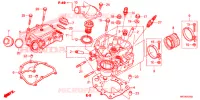 CULASSE pour Honda FOURTRAX 420 RANCHER 4X4 AT IRS EPS ESP de 2019