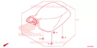 SELLE pour Honda FOURTRAX 420 RANCHER 4X4 AT IRS EPS ESP de 2019