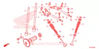 ARBRE A CAMES   SOUPAPE pour Honda FOURTRAX 420 RANCHER 4X4 AT IRS EPS ESP de 2019