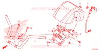 GUIDON pour Honda FOURTRAX 420 RANCHER 4X4 AT IRS EPS ESP de 2019