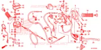 LEVIER DE GUIDON   CABLE   COMMODO pour Honda FOURTRAX 420 RANCHER 4X4 AT IRS EPS ESP de 2019