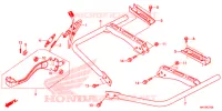 REPOSE PIED   PEDALE pour Honda FOURTRAX 420 RANCHER 4X4 AT IRS EPS ESP de 2019