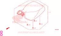 SELLE pour Honda FOURTRAX 420 RANCHER 4X4 AT IRS EPS ESP de 2019