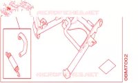 SUPPORT pour Honda FOURTRAX 420 RANCHER 4X4 AT IRS EPS ESP de 2019