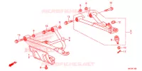 TRIANGLES AVANT pour Honda FOURTRAX 420 RANCHER 4X4 AT IRS EPS ESP de 2019