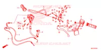 LEVIER DE GUIDON   CABLE   COMMODO pour Honda CBR 500 R de 2019