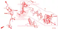 ETRIER DE FREIN AVANT pour Honda FORZA 250 ABS 3TU de 2019