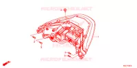 FEUX ARRIERE pour Honda FORZA 250 ABS 3TU de 2019