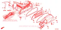 FILTRE A AIR pour Honda SH 300 I ABS STANDARD 2ED de 2019