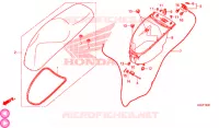 COFFRE  SELLE pour Honda SH 300 I ABS STANDARD 4ED de 2019