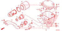 FILTRE A AIR pour Honda TRX 250 FOURTRAX RECON Electric Shift de 2019