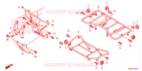 SUPPORT pour Honda TRX 250 FOURTRAX RECON Electric Shift de 2019