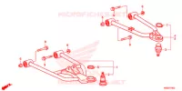 TRIANGLES AVANT pour Honda TRX 250 FOURTRAX RECON Electric Shift de 2019