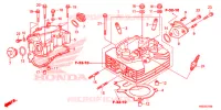 CULASSE pour Honda TRX 250 FOURTRAX RECON Standard de 2018