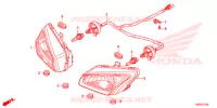 PHARE pour Honda TRX 250 FOURTRAX RECON Standard de 2018