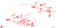 TRIANGLES AVANT pour Honda TRX 250 FOURTRAX RECON Standard de 2018