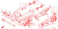 BRAS OSCILLANT pour Honda NC 750 S DCT de 2019
