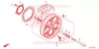 ROUE AVANT pour Honda NC 750 S DCT de 2019