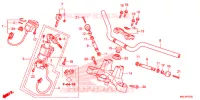 GUIDON   TE DE FOURCHE pour Honda NC 750 S DCT de 2019