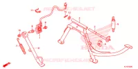 BEQUILLE pour Honda SH 125 ABS D 2ED de 2020