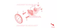 POMPE A HUILE pour Honda SH 125 ABS D 3ED TOP CASE de 2019