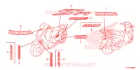AUTOCOLLANTS pour Honda SH 125 D ED de 2019