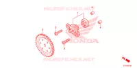 POMPE A HUILE pour Honda SH 125 D ED de 2019
