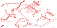 PEDALE   REPOSE PIED pour Honda FOURTRAX 500 FOREMAN 4X4 ES PS de 2017