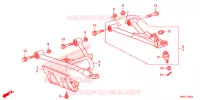 TRIANGLES AVANT pour Honda FOURTRAX 500 FOREMAN 4X4 ES PS de 2017