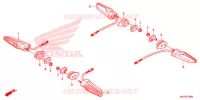 CLIGNOTANT pour Honda AFRICA TWIN 1000 DCT TRICOLOR de 2019