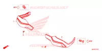 PROTEGES MAINS pour Honda AFRICA TWIN 1000 DCT RALLY RED de 2019