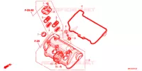 COUVRE CULASSE pour Honda AFRICA TWIN 1000 DCT LOWER de 2019