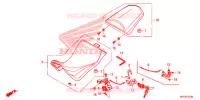 SELLE pour Honda AFRICA TWIN 1000 DCT LOWER de 2019