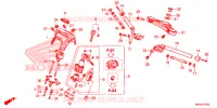 GUIDON   TE DE FOURCHE pour Honda CBR 650 R 35KW de 2019