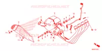 SILENCIEUX D'ECHAPPEMENT pour Honda CBR 650 R de 2019
