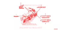 AUTOCOLLANTS pour Honda CB 300 R ABS de 2020