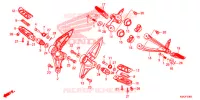 REPOSE PIED pour Honda CB 300 R ABS de 2020