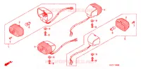 CLIGNOTANT pour Honda ZOOMER 50 DELUXE de 2008