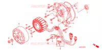 ROTOR   STATOR (NPS508) pour Honda ZOOMER 50 DELUXE de 2008