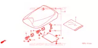 SELLE pour Honda ZOOMER 50 DELUXE de 2008