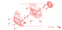 VENTILATEUR ET COUVERCLE DE RADIATEUR pour Honda ZOOMER 50 DELUXE de 2008