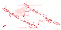 CLIGNOTANT pour Honda AFRICA TWIN 1000 ADVENTURE DCT de 2019