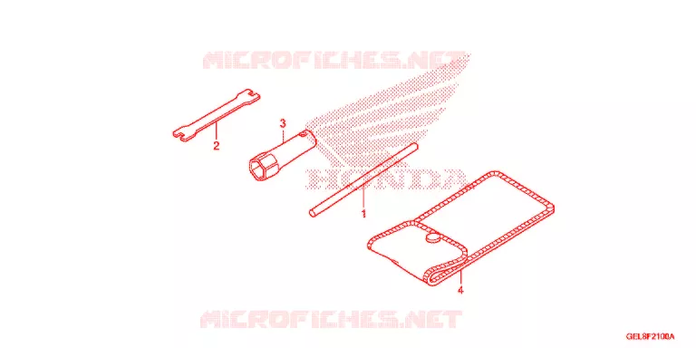 OUTIL Honda MOTO 50 CRF 2019  CRF50FK