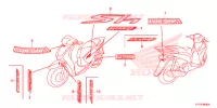 AUTOCOLLANTS pour Honda SH 150 ABS D SPECIAL 2ED de 2019