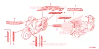 AUTOCOLLANTS pour Honda SH 150 ABS D SPECIAL 3ED de 2019